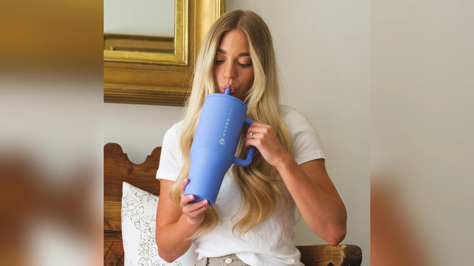 HydroJug Traveler 40 oz shown in everyday use