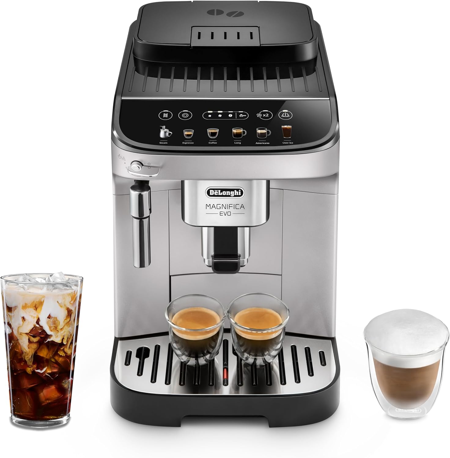 DeLonghi Magnifica Evo ECAM29043SB compact super-automatic espresso machine