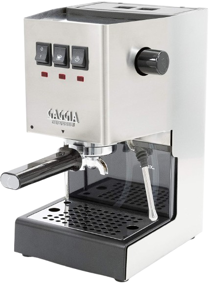 Gaggia Classic espresso machine brushed stainless
