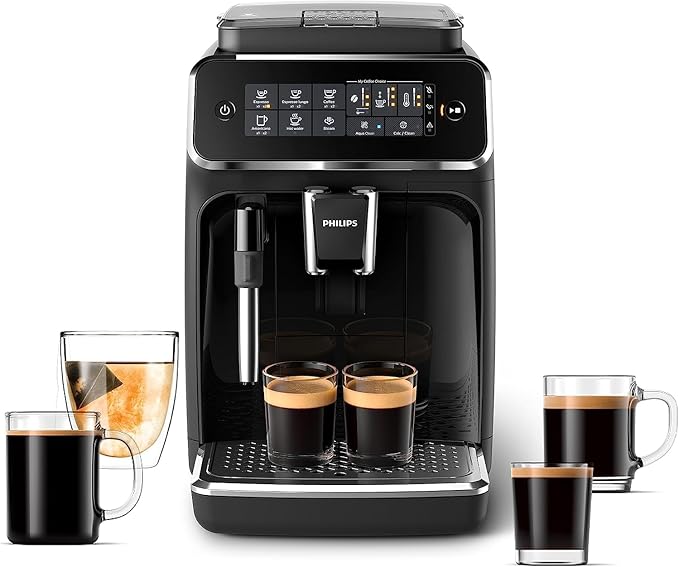 Philips 3200 Series EP3221 super-automatic espresso machine with front control panel