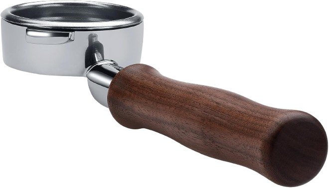 58mm bottomless portafilter alternative for Gaggia