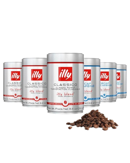 illy Classico Whole Bean Espresso (Clean, Classic Balance)