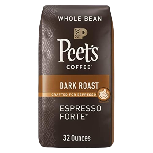 Peet’s Coffee Espresso Forte Whole Bean (Milk-Friendly Base)