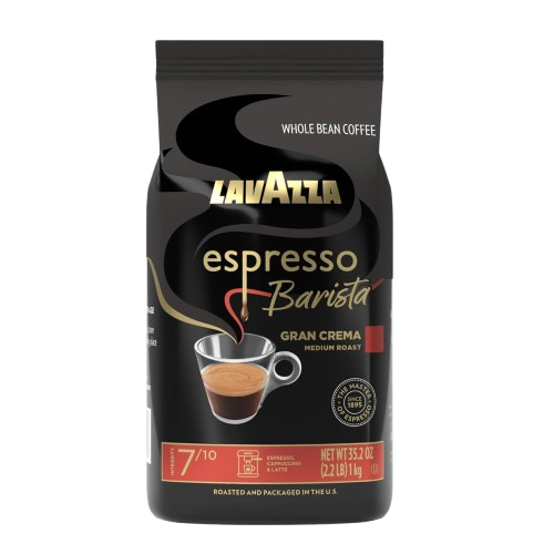 Lavazza Espresso Barista Gran Crema Whole Bean (Sweet in Milk)