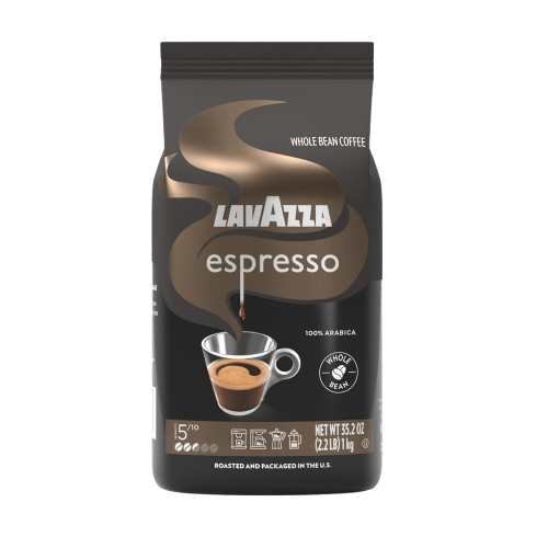 Lavazza Espresso Whole Bean Medium Roast (Espresso Tonic Coffee)