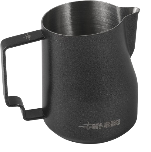 MHW-3BOMBER 12oz stainless steel milk frothing pitcher for latte art