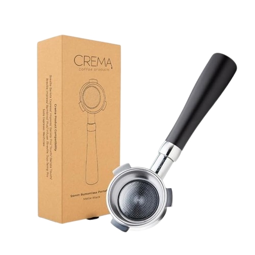 Crema Coffee Products 54mm bottomless portafilter for Breville/Sage